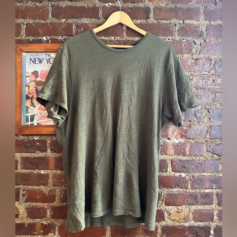 Rag & Bone Olive Green shirt
